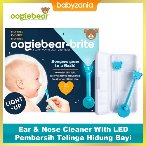 Oogiebear Ear & Nose Cleaner with LED Pembersih Telinga Hidung Bayi