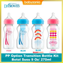 Dr. Brown's PP Option Transition Bottle Kit Botol...
