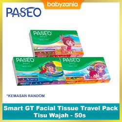 Paseo Smart GT Facial Tissue Travel Pack Tisu...