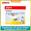 Pigeon Feeding Set with Juicer Feeder Perlengkapan Makan Anak