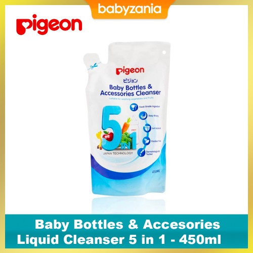 Pigeon Baby Bottles and Accesories Cleanser 5 in 1 - 450ml