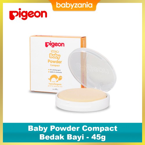 Pigeon Baby Powder Compact FREE REFILL - 45 gr