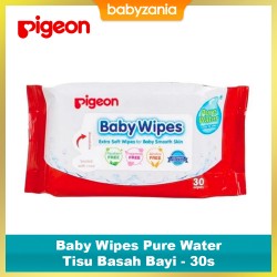 Pigeon Baby Wipes Pure Water Tisu Basah Bayi - 30...