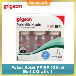 Pigeon Paket Botol Susu Bayi PP RP 120 ml - Beli...
