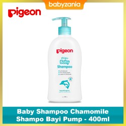 Pigeon Baby Shampoo Chamomile Pump Shampo Bayi -...