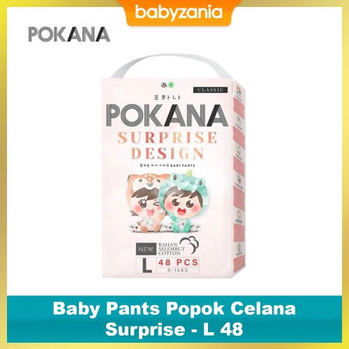 Pokana Popok Bayi Pants Surprise Design - L 48