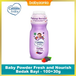 Cussons Baby Powder Fresh and Nourish Bedak Bayi...