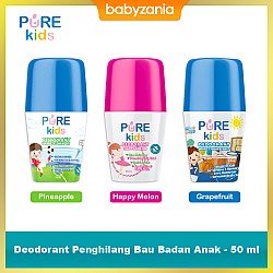Pure Kids Deodorant Penghilang Bau Badan Anak - 50 ml