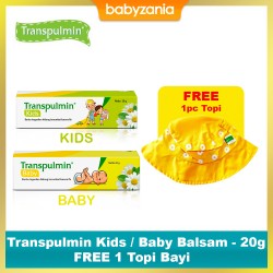 Transpulmin Kids / Baby Balsam 20 gr - 1 Pcs FREE...
