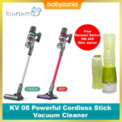 Kurumi KV 06 Powerful Cordless Stick Vacuum...