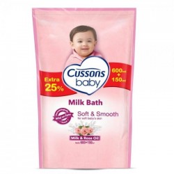 Cussons Baby Milk Bath Soft and Smooth Refill -...