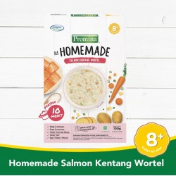 Promina Homemade Bubur Salmon Kentang Wortel 8m+...