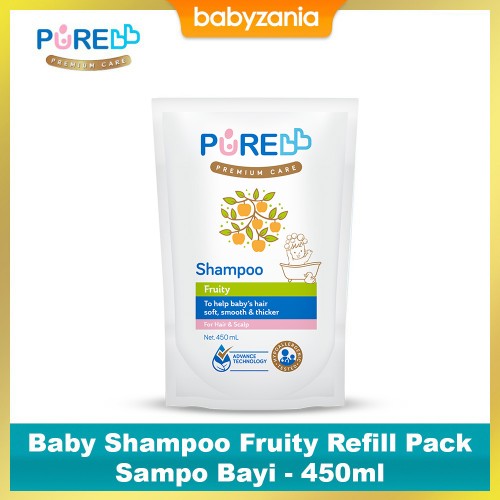 Pure Baby Shampoo Fruity Refill Pack - 450ml