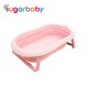 Sugar Baby Foldable Baby Bathtub With Heat Sensor Bak Mandi Anak Dengan Sensor Panas