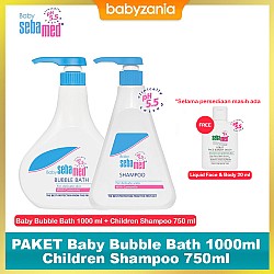 Sebamed PAKET Baby Bubble Bath 1000 ml + Children...