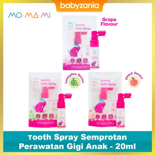 Momami Sparkly Tooth Spray Semprotan Perawatan Gigi Anak - 20ml