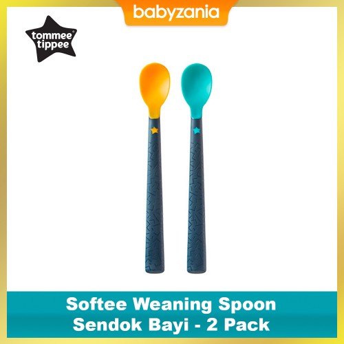 Tommee Tippee Softee Weaning Spoon - 2 Pack