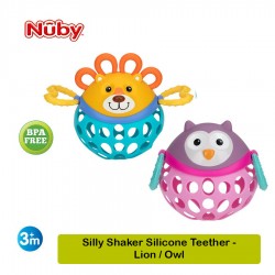 Nuby Silly Shakers Mainan Sensori Anak Bayi -...