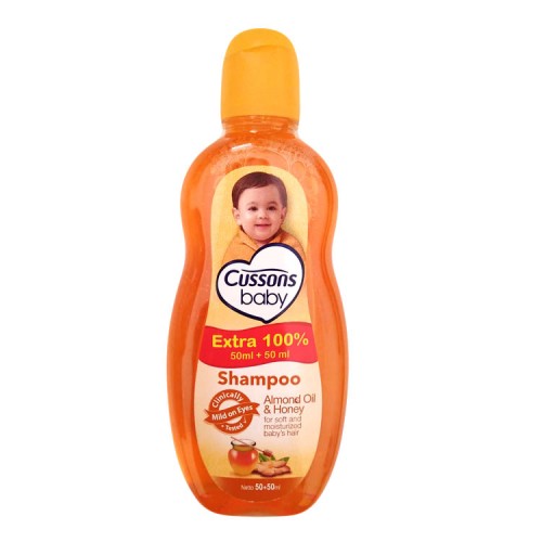 Cussons Baby Shampoo Almond Oil and Honey - 50+50 ml
