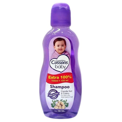 Cussons Baby Shampoo Candle Nut & Celery - 100+100 ml