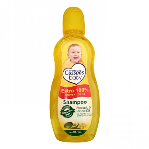 Cussons Baby Shampoo Avocado and Pro-Vit B5 - 100+100 ml