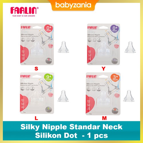 Farlin Silky Nipple Standar Neck - 1 pcs