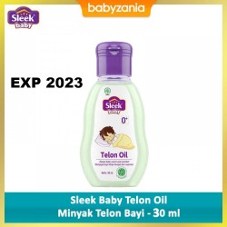 Sleek Baby Telon Oil Minyak Telon Bayi - 30 ml