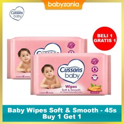Cussons Baby Wipes Tissue Basah Bayi Soft &...