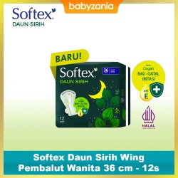 Softex Daun Sirih Wing Pembalut Wanita 36 cm - 12...
