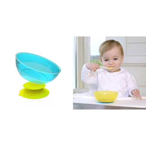 Kidsme Stay in Place with Bowl Set - Lime Sky Bowl