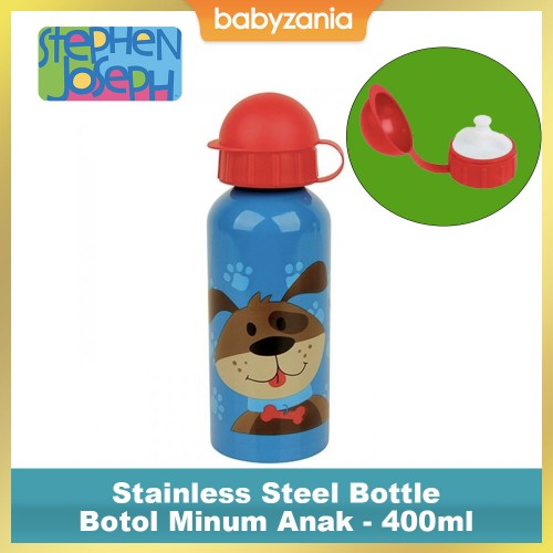Stephen Joseph Stainless Steel Bottle - Dog