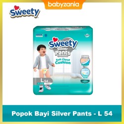 Sweety Popok Bayi Silver Pants  - L 54