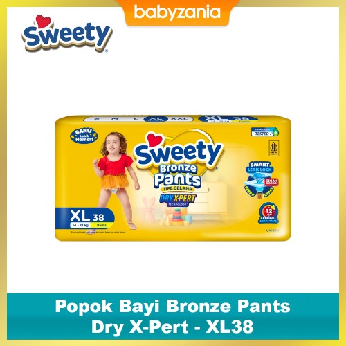 Sweety Popok Bayi Bronze Pants - XL 42