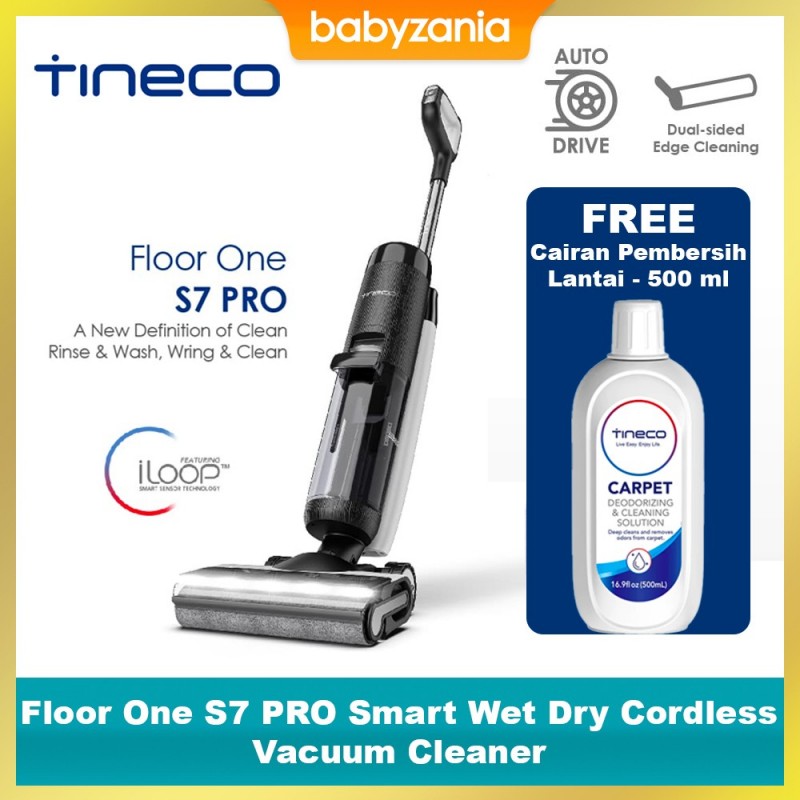 Jual Murah Tineco Floor One S6 Smart Wet Dry Cordless Vacuum Cleaner - S6  Ibu dan Bayi di Jakarta