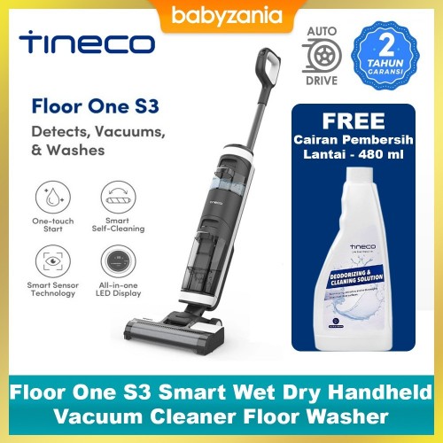 Tineco Floor One S3 Smart Wet Dry Handheld Vacuum Cleaner Floor Washer