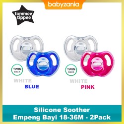 Tommee Tippee Silicone Soother Empeng Bayi 18-36M...