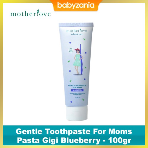 Motherlove Gentle Toothpaste For Moms Pasta gGigi IbuBlueberry - 100gr