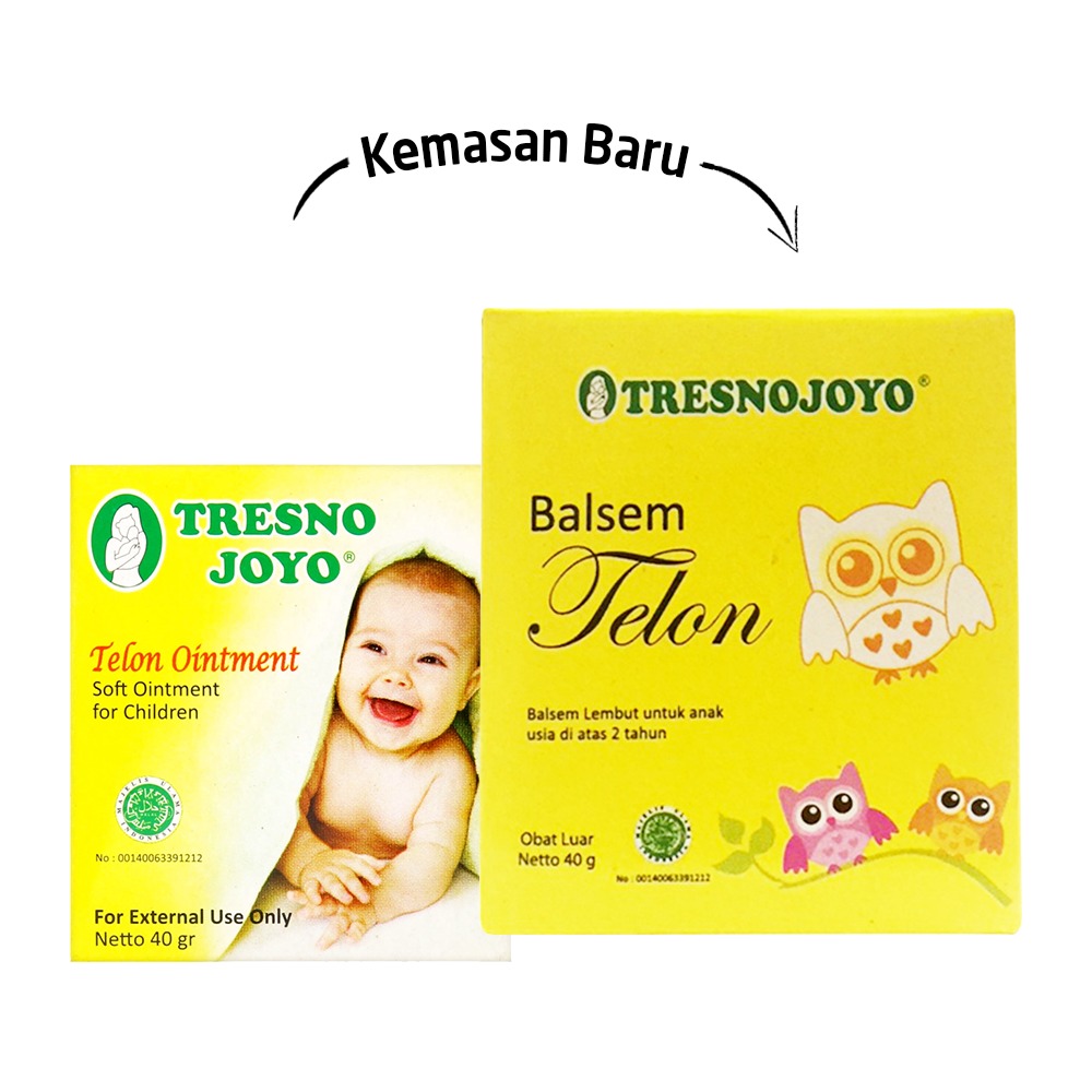 Jual Murah Tresno Joyo Balsem Telon 40gr - 3 pack Perlengkapan Mandi di