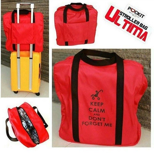 Ultima Pockit Stroller Bag - Red