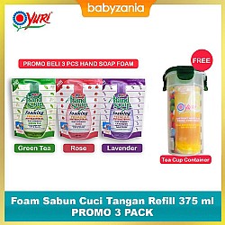 Yuri Foam Hand Soap Sabun Cuci Tangan Refill 375...