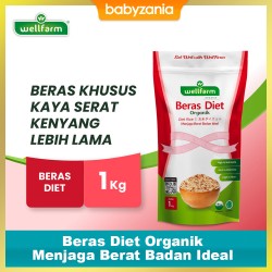 WellFarm Beras Diet Organik Kaya Serat / Organic...
