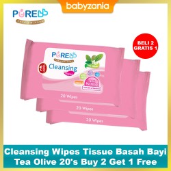 Pure BB Baby Cleansing Wipes Tissue Basah Bayi...