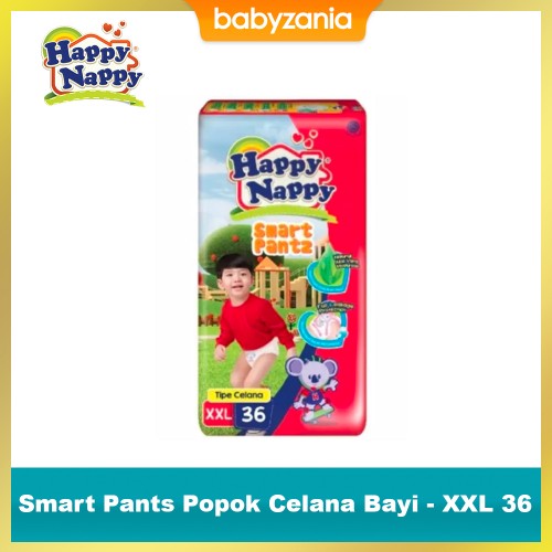 Happy Nappy Smart Pants Popok Celana Bayi - XXL 36
