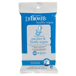 Dr. Brown's Healty Wipes Naturally Cleaning...