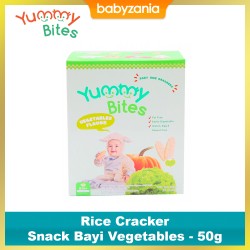Yummy Bites Rice Cracker Snack Bayi 50 gr -...