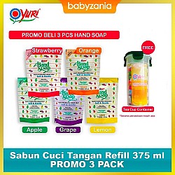 Yuri Hand Soap Sabun Cuci Tangan Refill 375 ml -...