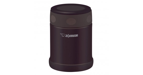 Zojirushi SW-EAE35TD Stainless Steel 12oz. Food Jar, Dark Brown 