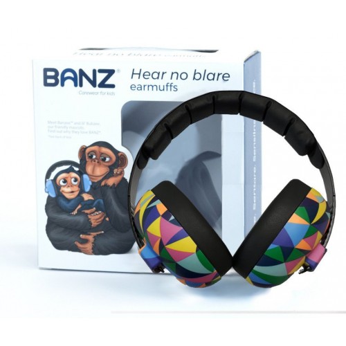 Banz Mini Baby Earmuff - Kaleidoscope