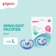 Pigeon Mini Light Pacifier / Soother Empeng Bayi Size L 12m+ - Boy / Girl / Unisex