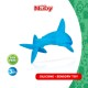 Nuby Massaging Teether Bayi Baby Shark - Blue / Pink